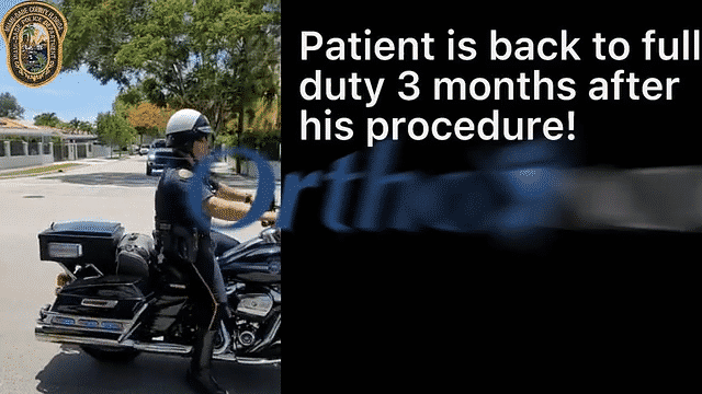Patient Is Back To Full Duty 3 Months AFTER HIS PROCEDURES (BOTH ARMS!)