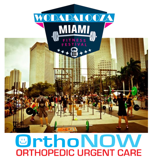 Wodapalooza Miami OrthoNOW medical provider