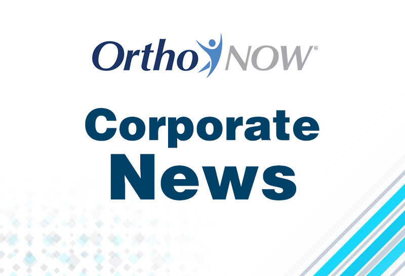 OrthoNOW Corporate News