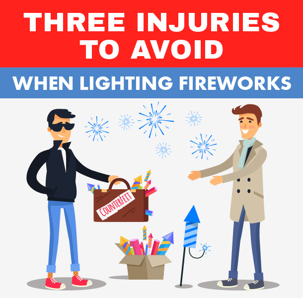 Three Injuries to Avoid When Lighting Fireworks - orthonowcare