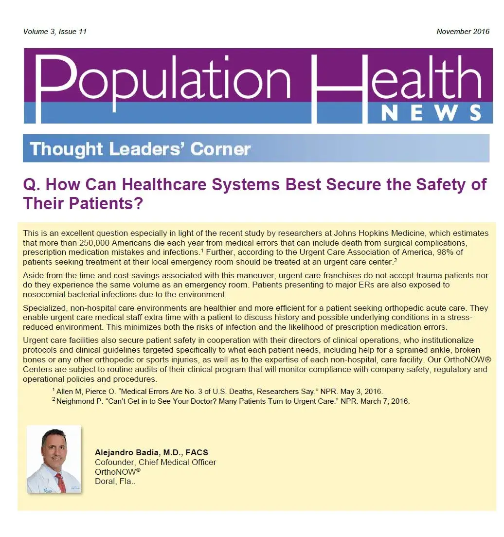 Population Health News