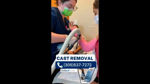 What to Expect During a Cast Removal Appointment at OrthoNOW?