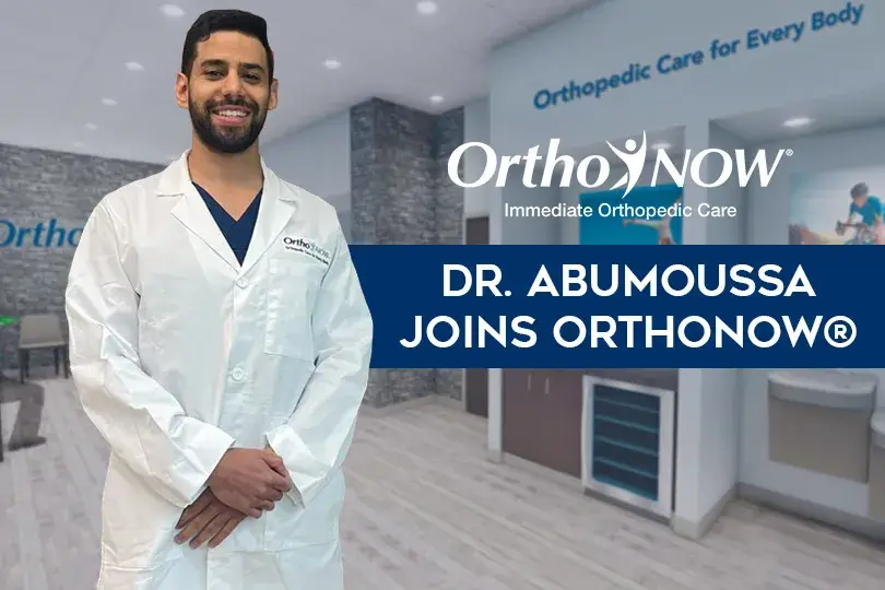 Dr. AbuMoussa Joins OrthoNOW®