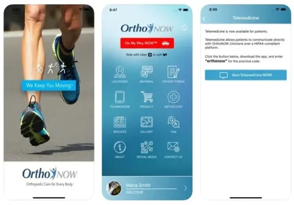 OrthoNOW Announces New Features for its On My Way NOW® App: OrthoChat®, Patient Registration, Products