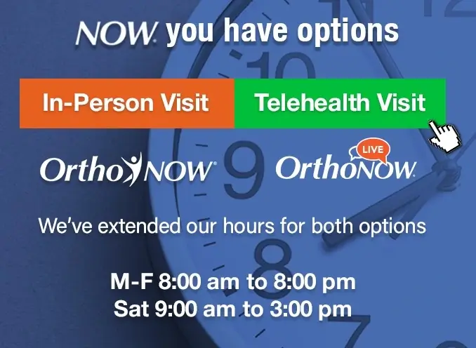 OrthoNOW Immediate care centers expand hours to diagnose and treat orthopedic issues